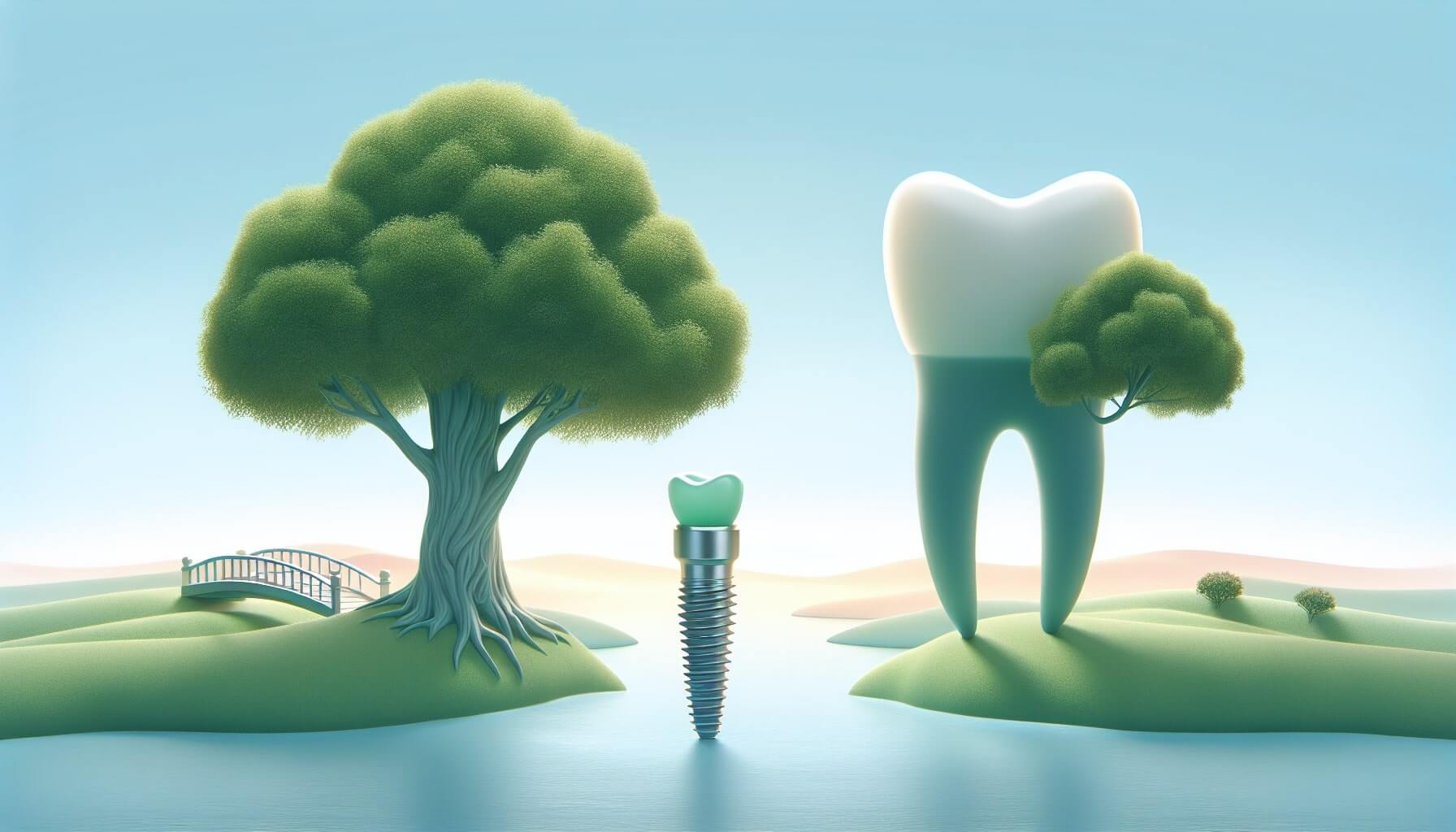 Longevity of dental bridges vs implants