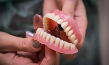 holding dentures