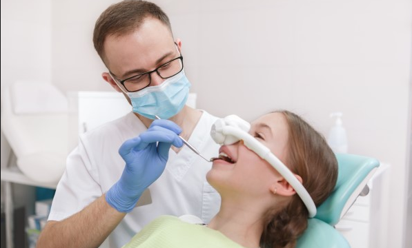 Dental emergency with sedation options