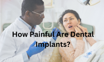 A graphic showing pain levels and patient experiences with dental implants.