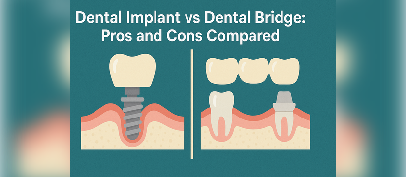 Dental Implant vs Dental Bridge