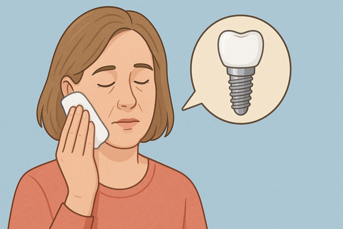 recovery after dental implant