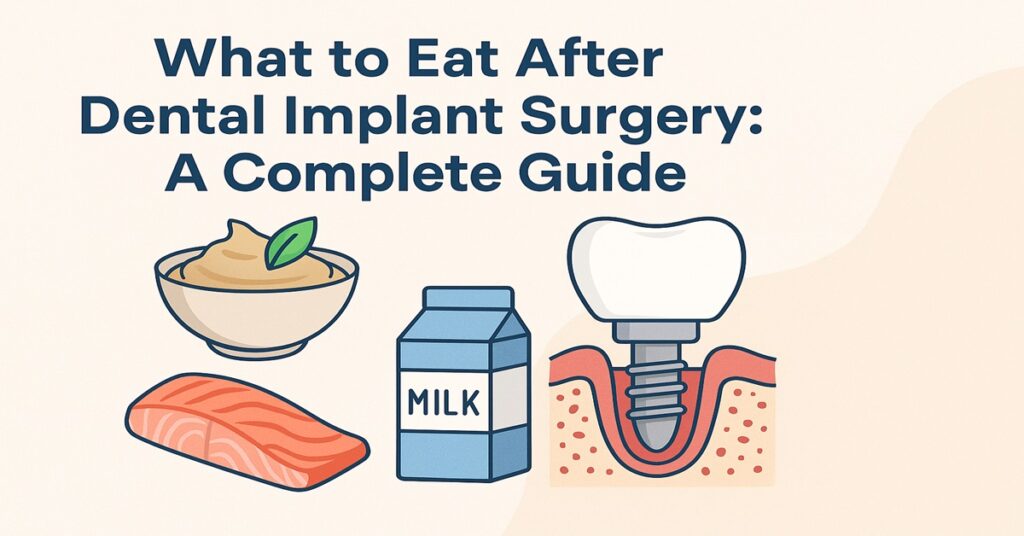 What to Eat After Dental Implant Surgery A Complete Guide